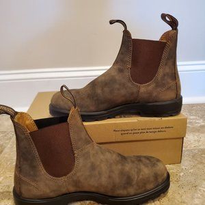 Blundstone #585 Classic Chelsea Boots - Men's Size 8 US / 7 AU in Rustic Brown